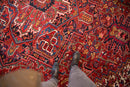 10.5x14.5 Vintage Heriz Carpet