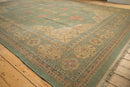 RESERVED 10x13.5 New Tea Washed Indian Soumac Design Carpet