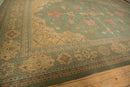 RESERVED 10x13.5 New Tea Washed Indian Soumac Design Carpet