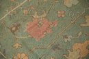 RESERVED 10x13.5 New Tea Washed Indian Soumac Design Carpet