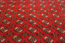 11.5x14 Vintage Bokhara Design Carpet