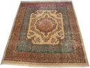 13.5x16 Vintage Fine Kerman Carpet