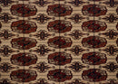 14.5x16.5 Vintage Fine Pakistani Bokhara Design Carpet