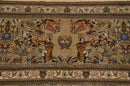 11x15 Vintage Tabriz Carpet