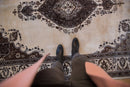 6.5x9 Vintage Tabriz Carpet