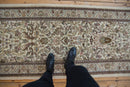 3x14 Vintage Tabriz Rug Runner