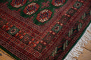 6x6.5 Vintage Fine Pakistani Bokhara Design Square Carpet