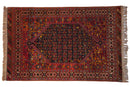 5x8 Vintage Indian Afshar Design Carpet