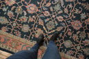 9x12 Vintage Serapi Indian Soumac Design Carpet