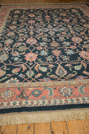 9x12 Vintage Serapi Indian Soumac Design Carpet