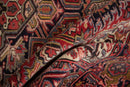 5x6 Vintage Heriz Square Rug