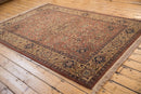 5.5x8 Vintage Romanian Tabriz Design Carpet