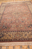 5.5x8 Vintage Romanian Tabriz Design Carpet