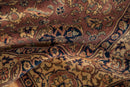 5.5x8 Vintage Romanian Tabriz Design Carpet