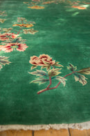 8x9.5 Vintage Nichols Art Deco Carpet