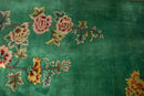 8x9.5 Vintage Nichols Art Deco Carpet