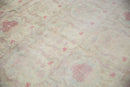 10x14 Vintage Distressed Bulgarian Kerman Design Carpet
