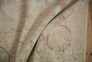 10x14 Vintage Distressed Bulgarian Kerman Design Carpet