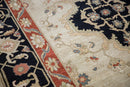 6x9 Vintage Armenian Serapi Design Carpet