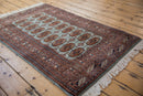 3x5 Vintage Fine Bokhara Rug