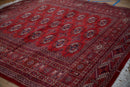 5x5 Vintage Fine Bokhara Square Rug