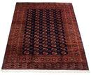 9x11.5 Vintage Fine Bokhara Carpet