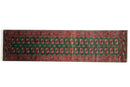 2.5x10 Vintage Fine Bokhara Rug Runner