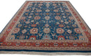 10x13.5 Vintage Indian Sultanabad Design Carpet