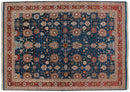 10x13.5 Vintage Indian Sultanabad Design Carpet