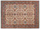 10x14 Vintage Indian Sultanabad Design Carpet