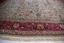 11.5x12 Vintage Tabriz Square Carpet