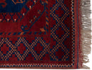 3x4 Vintage Pakistani Ersari Design Square Rug