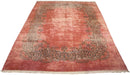 12x17.5 Vintage Fine Kerman Carpet