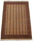 10x14.5 Vintage Bokhara Carpet