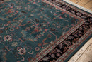 6x9 Vintage Indian Mohajeran Sarouk Design Carpet