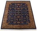 8x10 Vintage Indian Arts And Crafts Design Carpet