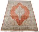 9.5x14.5 Vintage Tabriz Carpet