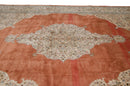 9.5x14.5 Vintage Tabriz Carpet