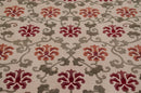 6x9 Vintage Indian Arts And Crafts Design Carpet