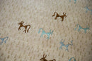 6x9 New Indian Folk Art Design Carpet