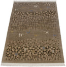 6x9 New Indian Folk Art Design Carpet