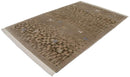 6x9 New Indian Folk Art Design Carpet