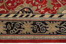 10x14 Vintage Indian William Morris Design Carpet