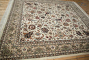 8x8 New Indian Isfahan Design Square Carpet