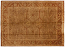 RESERVED 10x13.5 New Gold Wash Indian Oushak Design Carpet