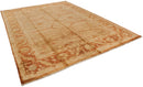 RESERVED 10x13.5 New Gold Wash Indian Oushak Design Carpet