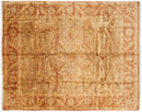 8x10 New Gold Wash Indian Oushak Design Carpet
