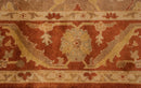 8x10 New Gold Wash Indian Oushak Design Carpet