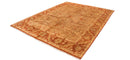 8.5x11.5 New Gold Wash Indian Oushak Design Carpet
