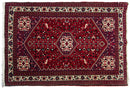 3.5x5 Vintage Abadeh Rug